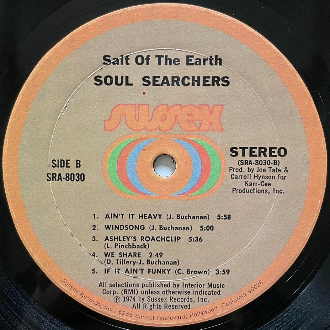 SOUL SEARCHERS / SALT OF THE EARTH - US Sussex Original