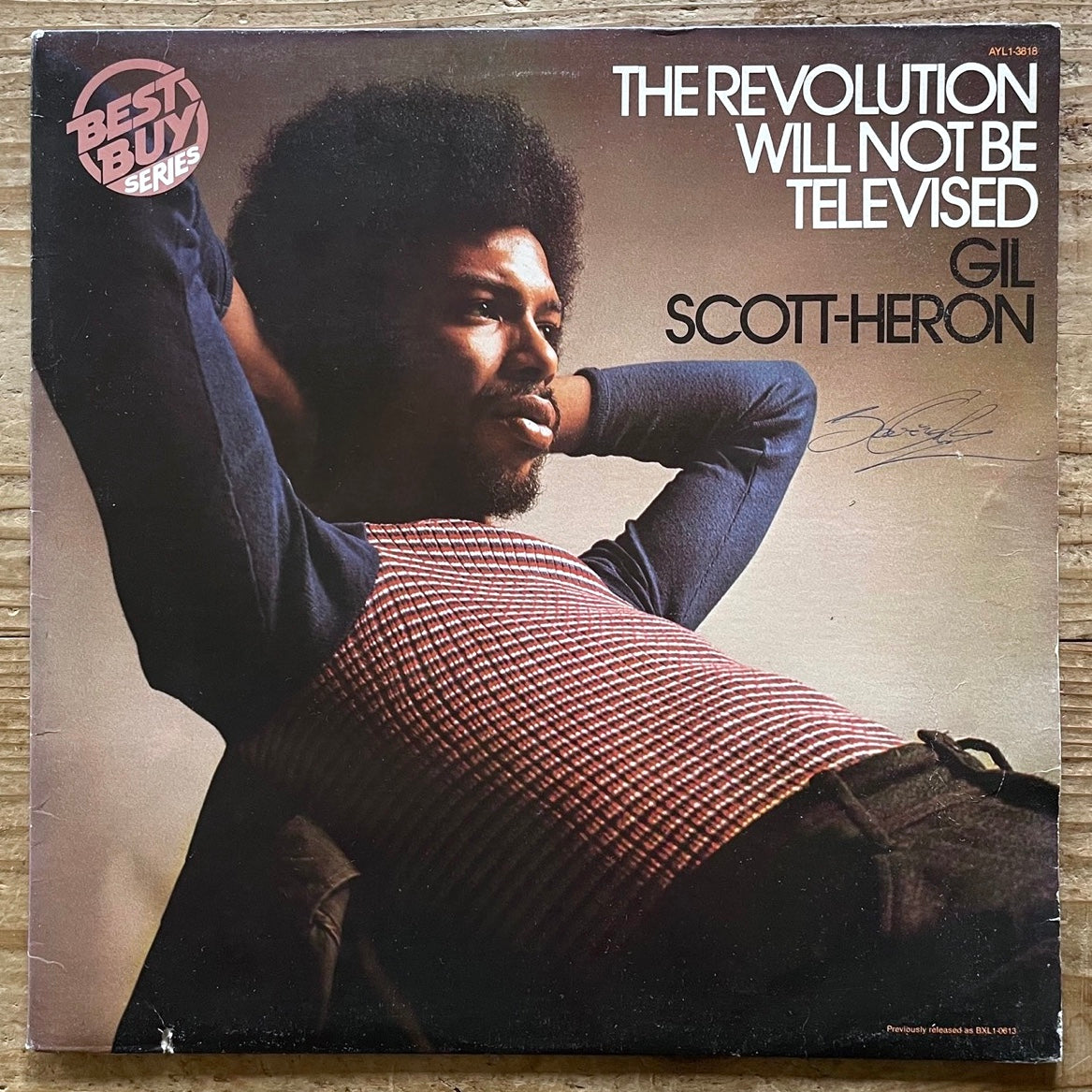 GIL SCOTT-HERON / THE REVOLUTION WILL NOT BE TELEVISED on Flying Dutchman - US RCA LP