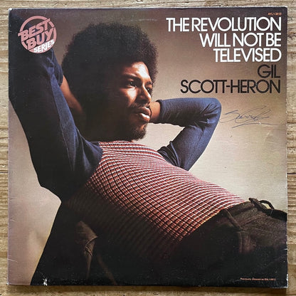 GIL SCOTT-HERON / THE REVOLUTION WILL NOT BE TELEVISED on Flying Dutchman - US RCA LP