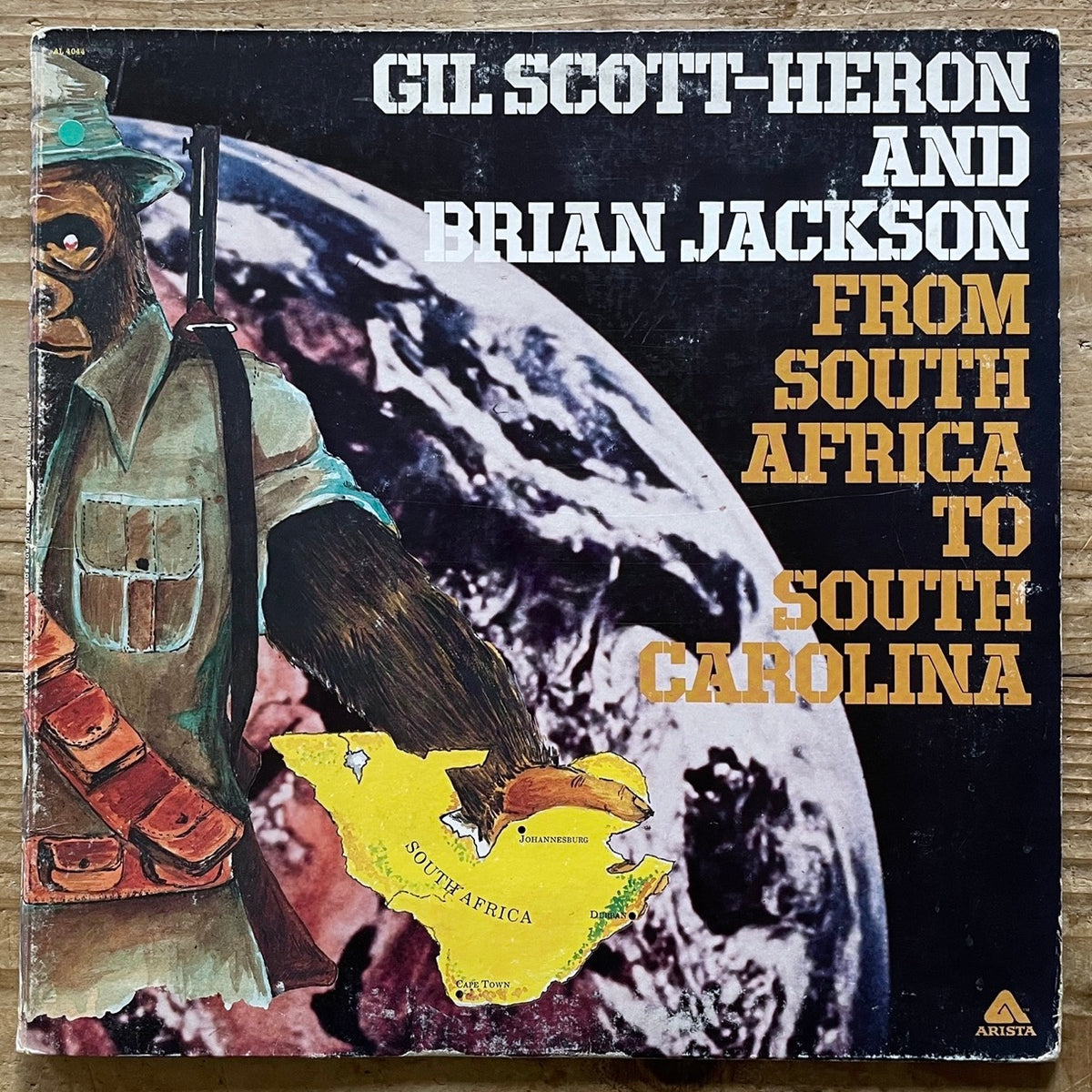 GIL SCOTT-HERON AND BRIAN JACKSON / FROM SOUTH AFRICA TO SOUTH CAROLINA on US Arista Original