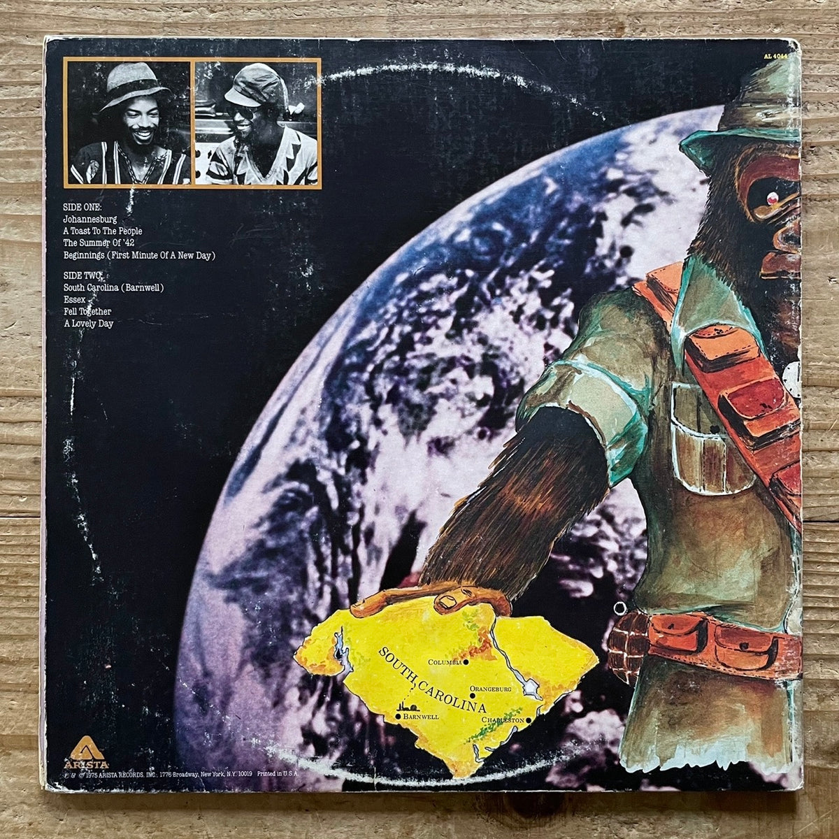 GIL SCOTT-HERON AND BRIAN JACKSON / FROM SOUTH AFRICA TO SOUTH CAROLINA on US Arista Original