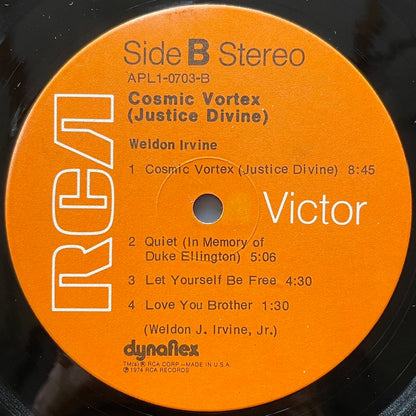 WELDON IRVINE / COSMIC VORTEX - US RCA Original