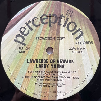 LARRY YOUNG / LAWRENCE OF NEWARK - US Perception Promo Original