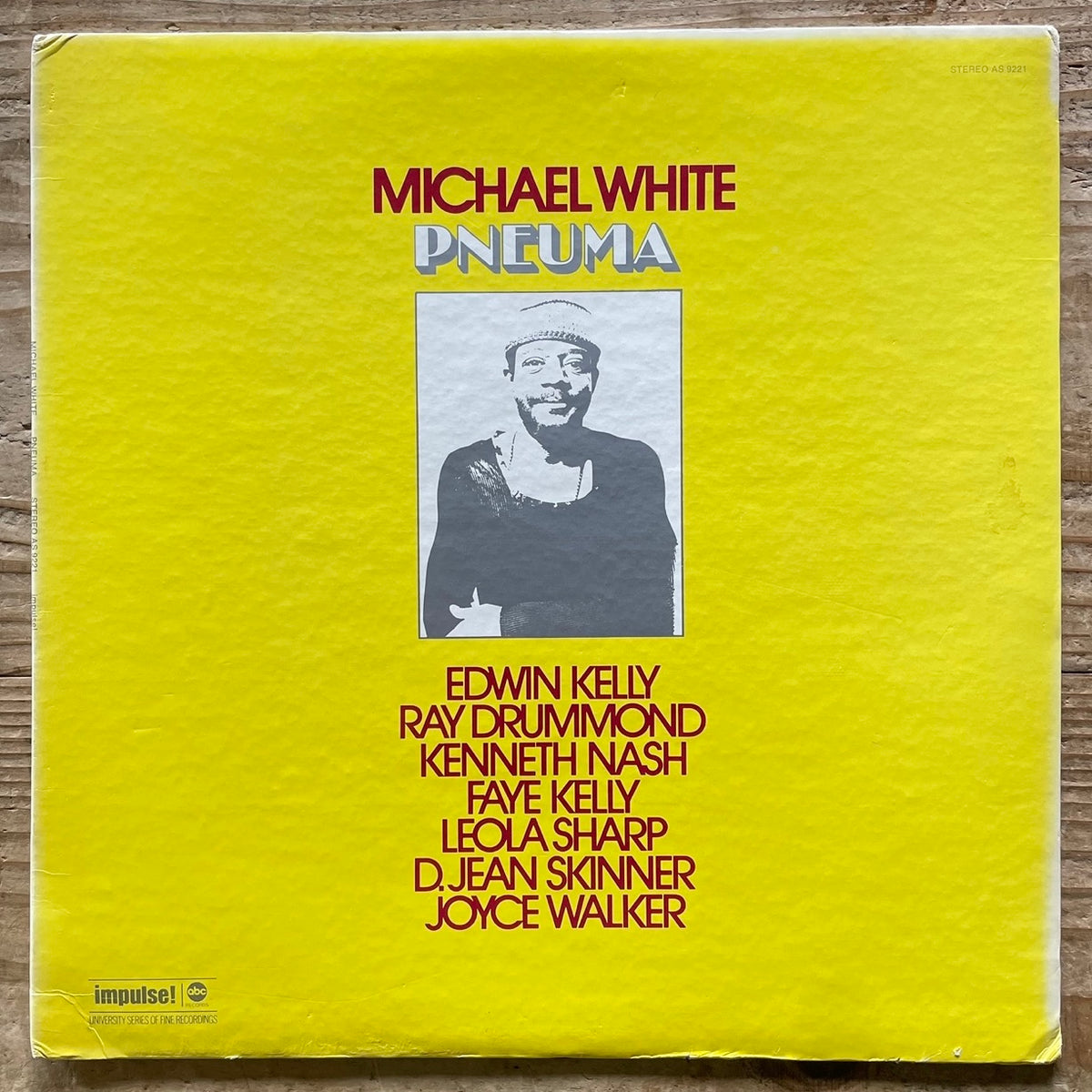 MICHAEL WHITE / PNEUMA - US Impulse Original
