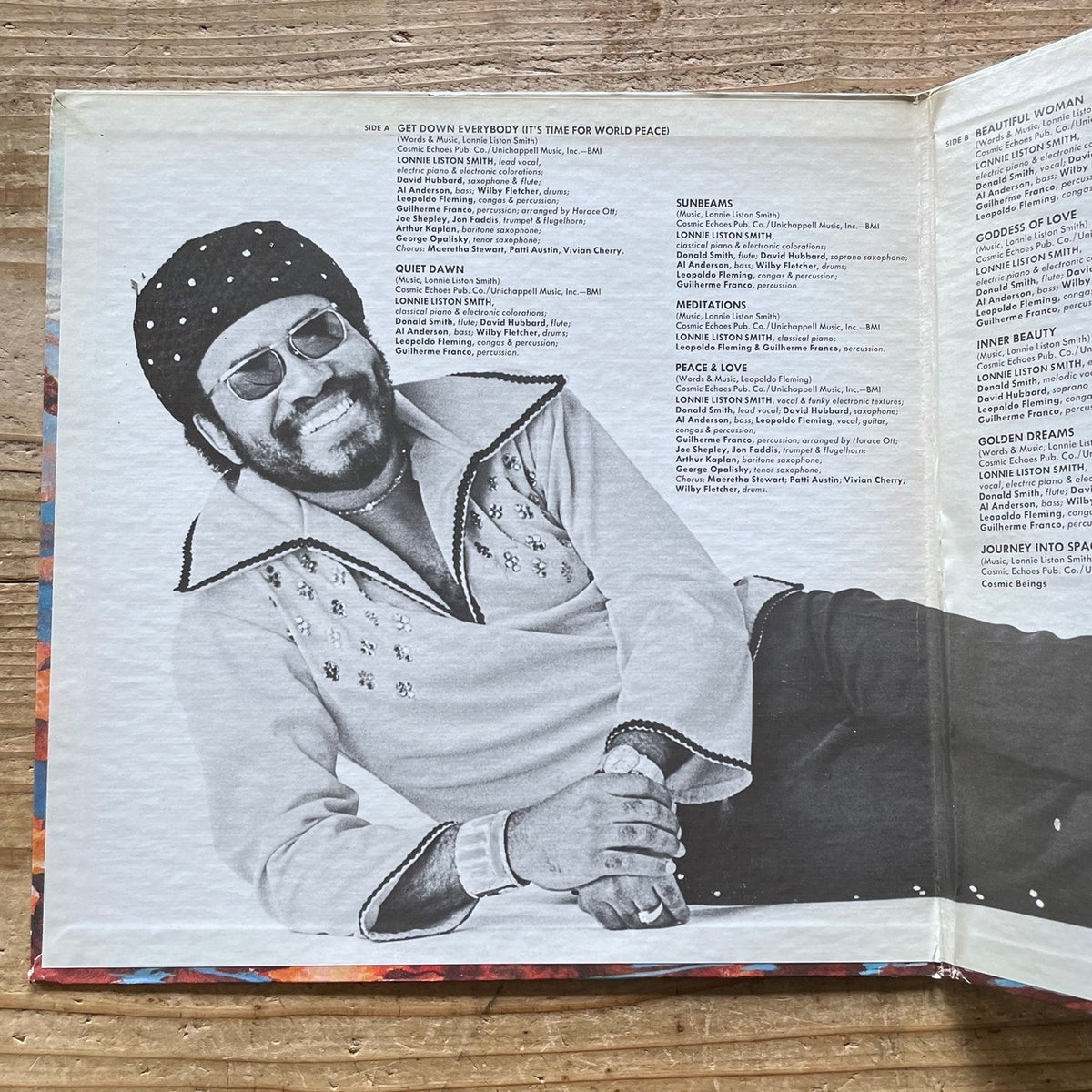 LONNIE LISTON SMITH & THE COSMIC ECHOES / REFLECTIONS OF A GOLDEN DREAM  - US Flying Dutchman Original