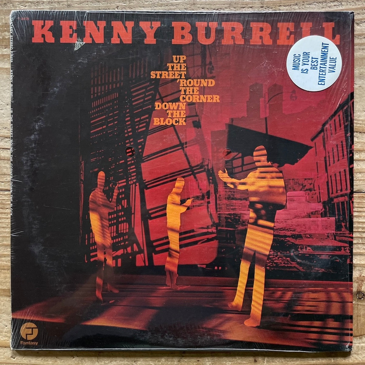 KENNY BURRELL / UP THE STREET, 'ROUND THE CORNER, DOWN THE BLOCK - US Fantasy Original