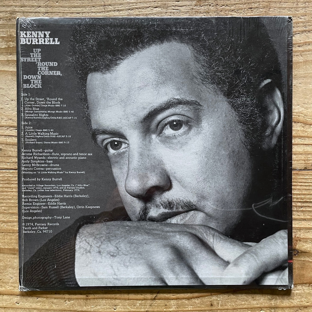KENNY BURRELL / UP THE STREET, 'ROUND THE CORNER, DOWN THE BLOCK - US Fantasy Original