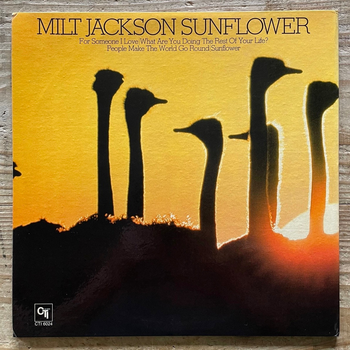 MILT JACKSON / SUNFLOWER - US CTI Original