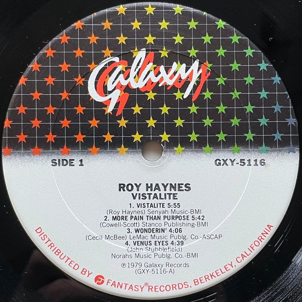 ROY HAYNES / VISTALITE - US Galaxy Original