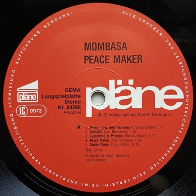 MOMBASA / PEACE MAKER