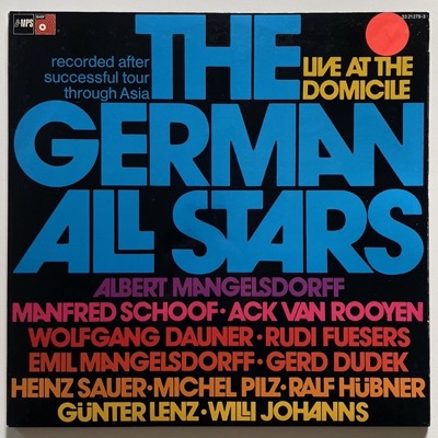 GERMAN ALL STARS / LIVE AT THE DOMICILE (2LP)