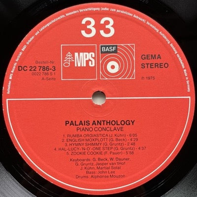 PIANO CONCLAVE / PALAIS ANTHOLOGY