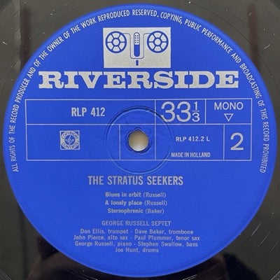 GEORGE RUSSELL SEPTET / THE STRATUS SEEKERS